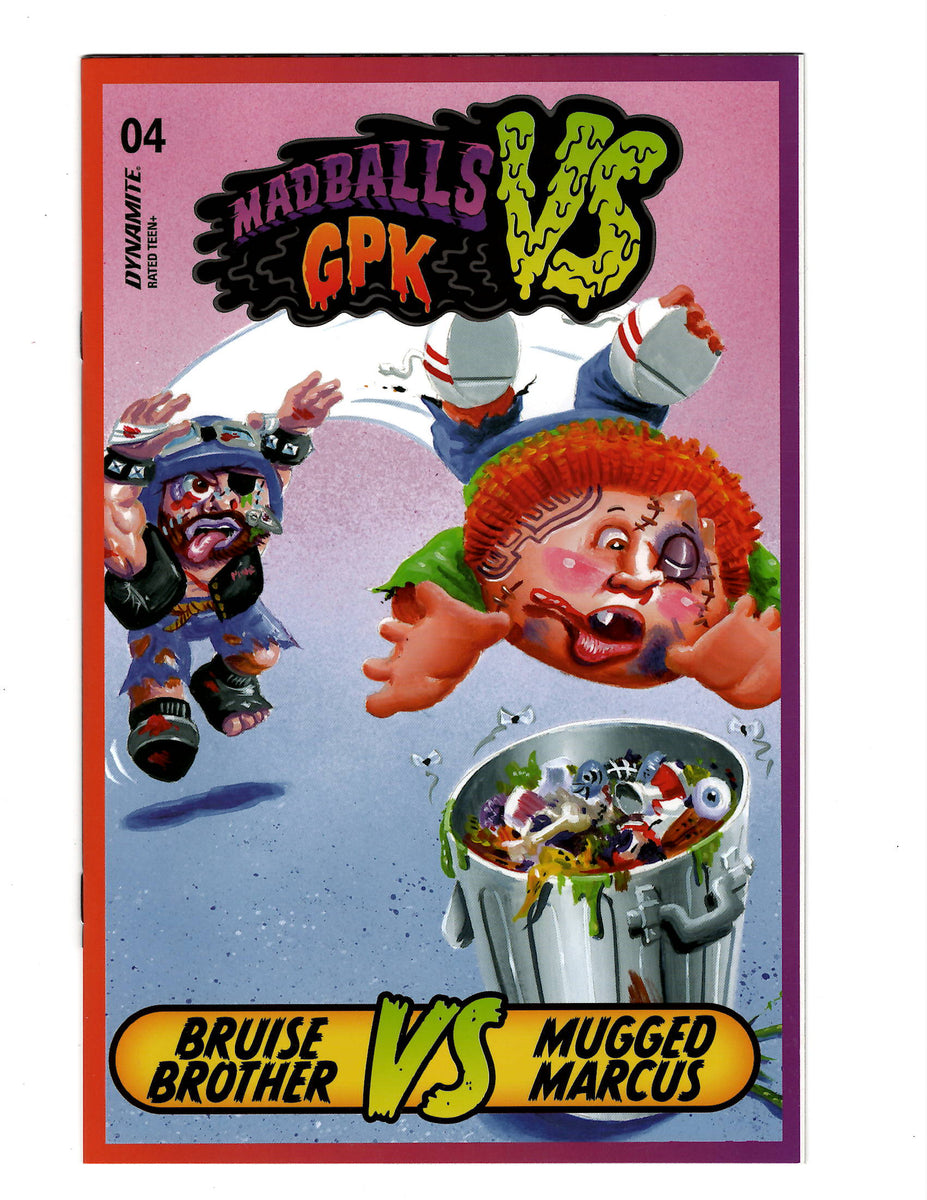 MADBALLS vs GARBAGE PAIL KIDS ORIGINS issue 4 COVER C Comic Book Atomic Art and Music