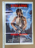 FIRST BLOOD -  FOLDED-  original movie poster