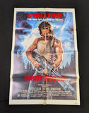 FIRST BLOOD -  FOLDED-  original movie poster