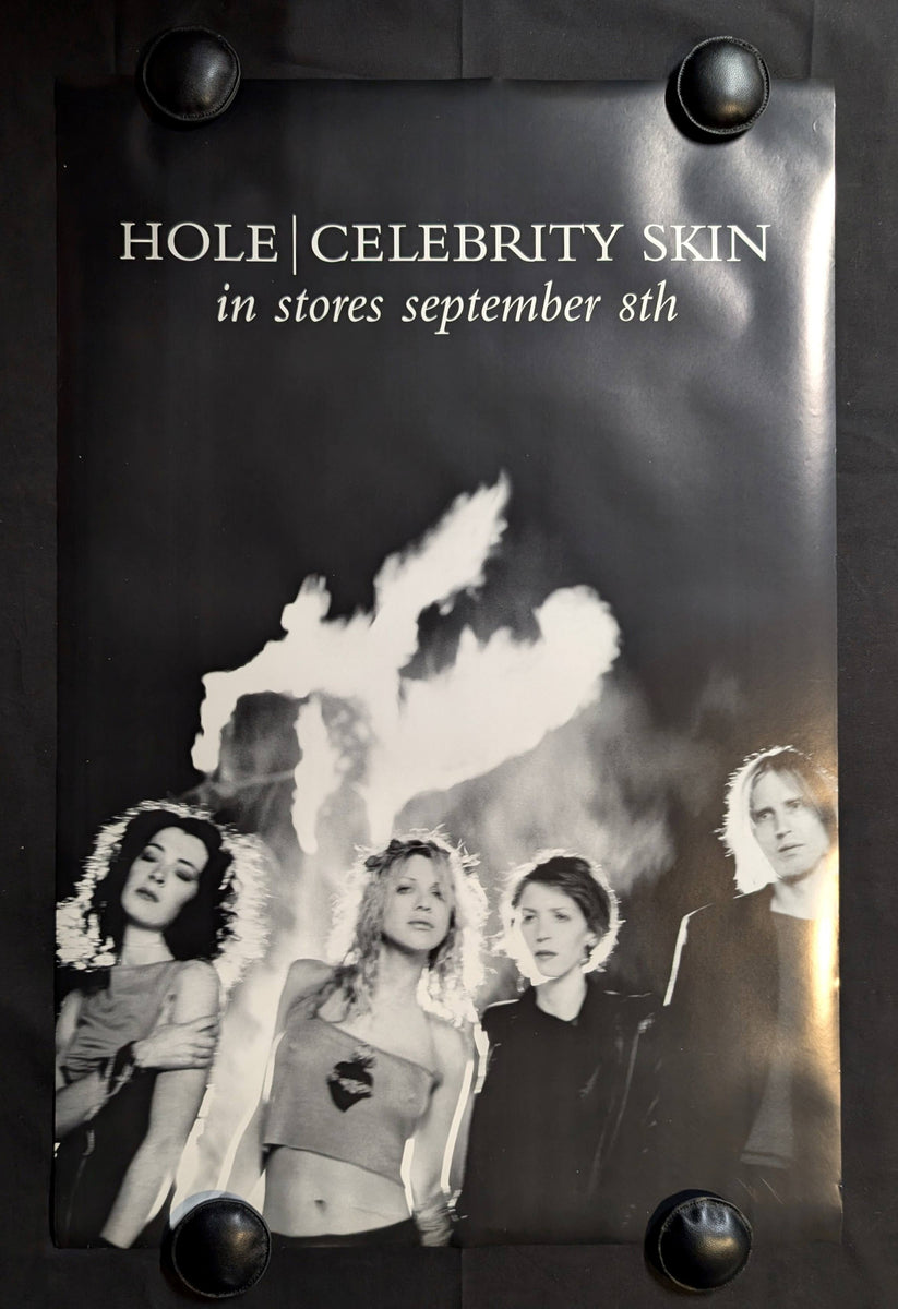 HOLE CELEBRITY SKIN 2 SIDED RECORD RELEASE POSTER – Atomic Art and