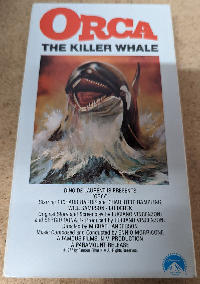 Orca The Killer Whale VHS – Atomic Art and Music