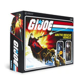 GI JOE Artic Rescue vehicle Super 7 ReAction Figure