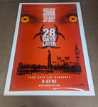 28 DAYS LATER   - DOUBLE SIDED ROLLED- original movie poster