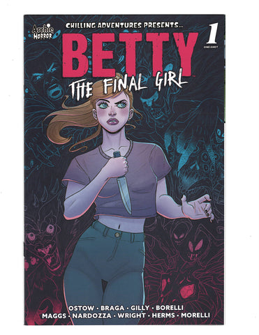 BETTY the FINAL GIRL -- HUTCHISON COVER  Comic Book