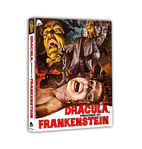 Dracula, Prisoner of Frankenstein Blu-ray w/Exclusive Slipcover