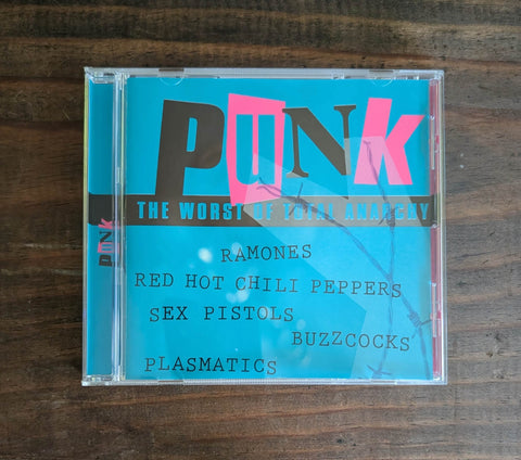 PUNK THE WORST OF TOTAL ANARCHY--BLUE -- USED    - CD-