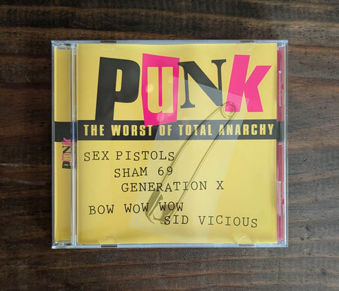 PUNK THE WORST OF TOTAL ANARCHY--  YELLOW -- USED    - CD-