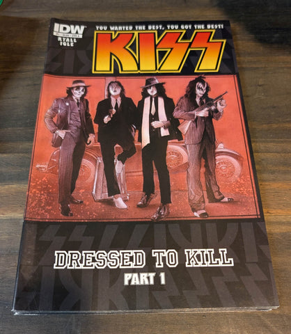 KISS DRESS TO KILL PART Comic Book
