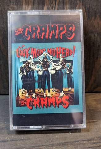 THE CRAMPS -- USED CASSETTE TAPE -- LOOK MOM NO HEAD