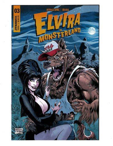 ELVIRA IN MONSTERLAND issue 3 COVER A Comic Book
