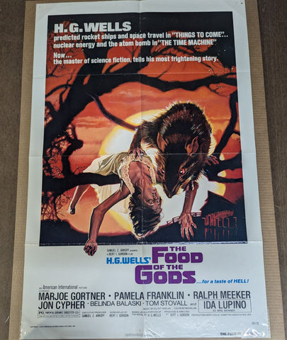 FOOD OF THE GODS - FOLDED- original movie poster