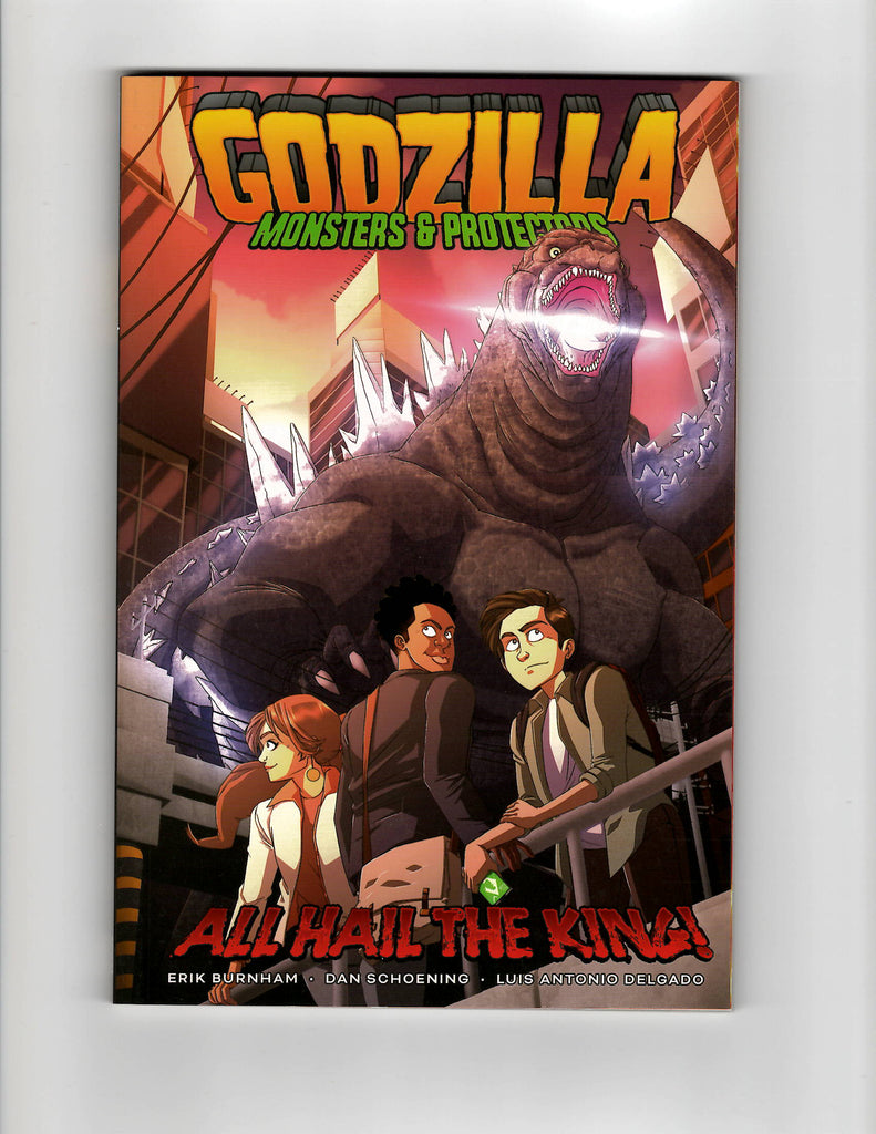 godzilla monsters and protectors GODZILLA MONSTERS & PROTECTORS ALL HAIL THE KING GRAPHIC NOVEL SOFT CO – Atomic Art and Music
