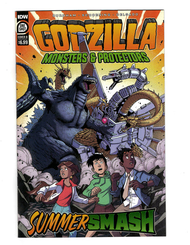 GODZILLA MONSTER & PROTECTORS SUMMER SMASH -- COVER B-  Comic Book