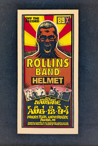 ROLLINS BAND with HELMET at the PHOENIX PLAZA AMPHITHEATRE PONTIAC,MI AUG 12TH