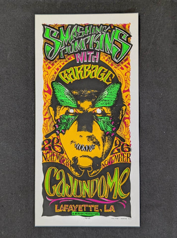 SMASHING PUMPKINS with GARBAGE at the CAJUN DOME , LAFAYETTE ,LA , NOV 26TH