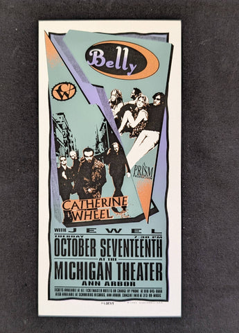 CATHERINE WHEEL with BELLY at the MICHIGAN THEATER OCT 17TH