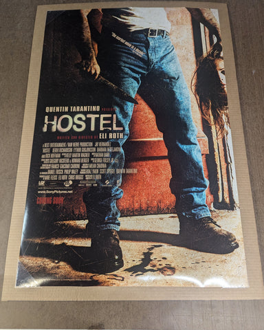 HOSTEL-MANIAC  - DOUBLE SIDED ROLLED- original movie poster