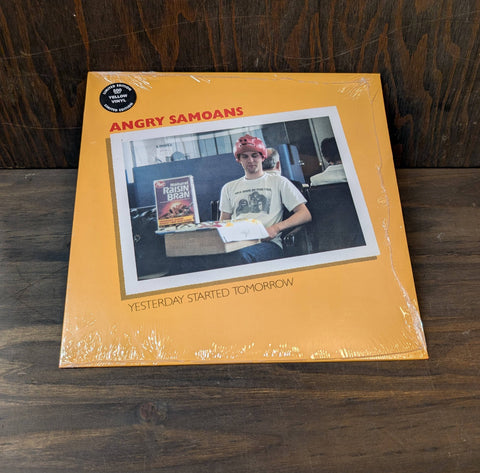 ANGRY SAMONS YESTERDAY STARTED TOMORROW YELLOW VINYL
