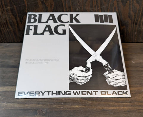 BLACK FLAG EVERYTHING WENT BLACK 2LP      - NEW -
