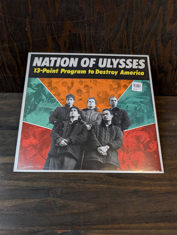 NATION OF ULYSSES 13 POINT PROGRAM TO DESTROY