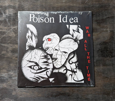 POISON IDEA WAR ALL THE TIME -- VINYL