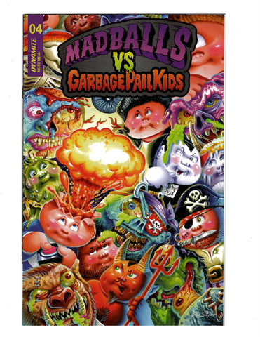 MADBALLS vs GARBAGE PAIL KIDS ORIGINS issue 4 -- COVER A -  Comic Book