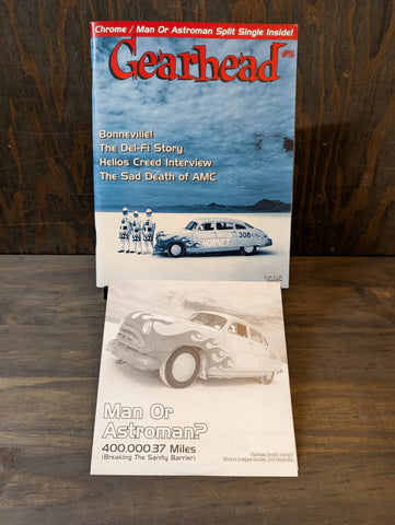 GEARHEAD MAGAZINE AND 7 INCH ISSUE 5    Black Vinyl / MAGAZINE