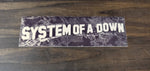 SYSTEM OF A DOWN TOXICITY STICKER