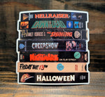 VHS 80s HORROR STICKER
