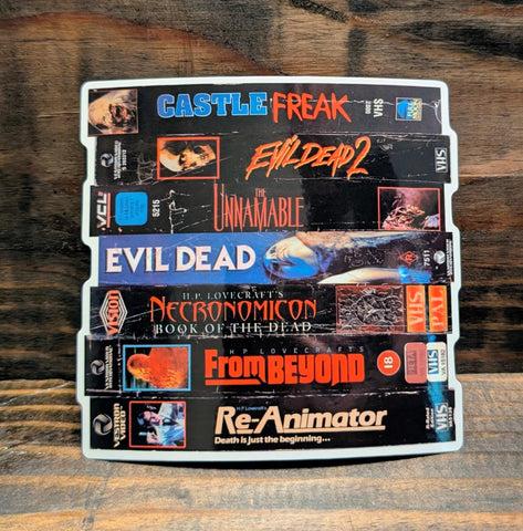 VHS 90s HORROR STICKER