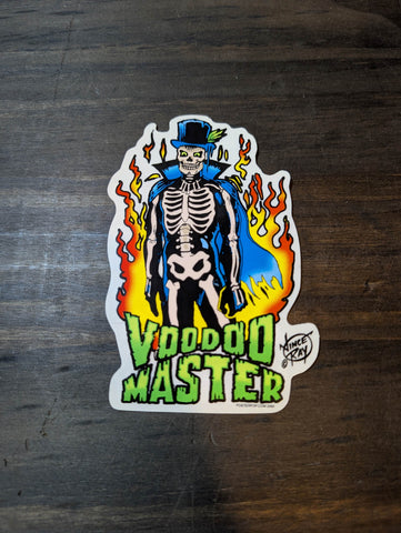 VINCE RAY VOODOO MASTER STICKER