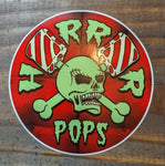 HORRORPOPS ORIGINAL GLOW IN A DARK STICKER