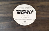 RADIOHEAD AMNESIAC YELLOW CIRCLE STICKER