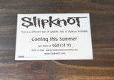 SLIPKNOT 1999  STICKER