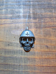 BROKEN BONES 3D SKULL  Enamel Pin
