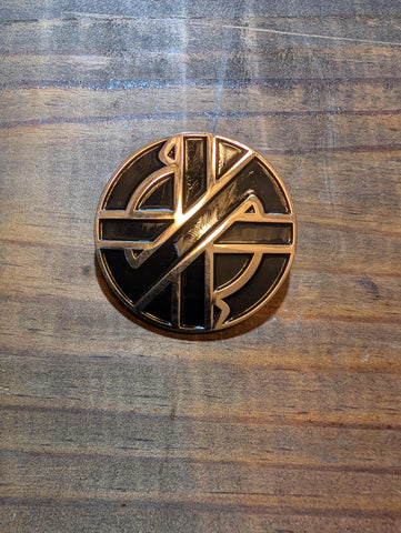 CRASS LOGO LARGE Enamel Pin