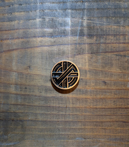 CRASS LOGO SMALL Enamel Pin