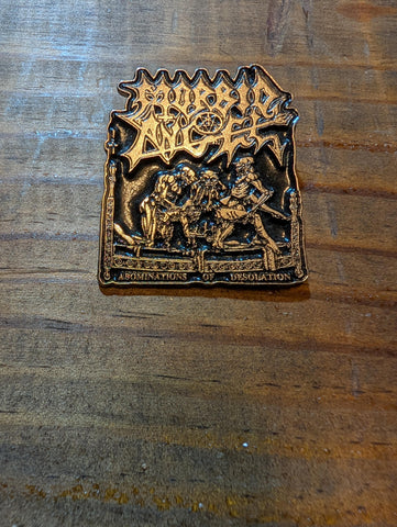 MORBID ANGEL ABOMINATIONS OF DESOLATION  Enamel Pin