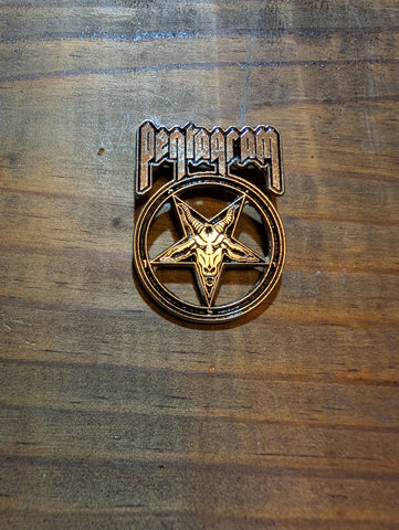 PENTAGRAM   Enamel Pin