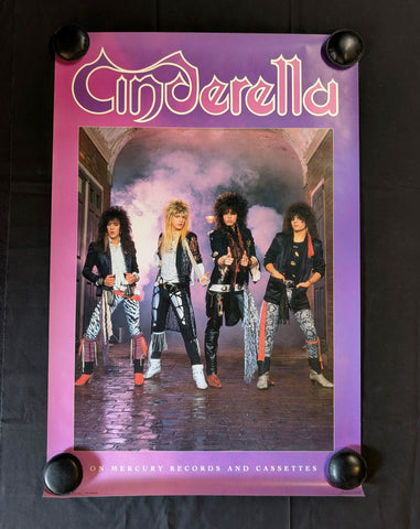 CINDERELLA RECORD PROMO POSTER