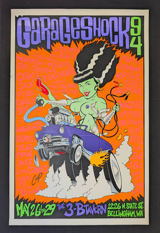 GARAGESHOCK 94 CONCERT POSTER