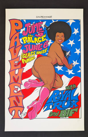 PAVEMENT ,ROYAL TRUX , BIF CONCET POSTER