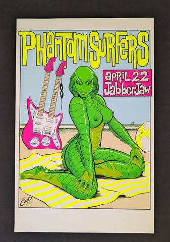 PHANTOM SURFERS  CONCET POSTER