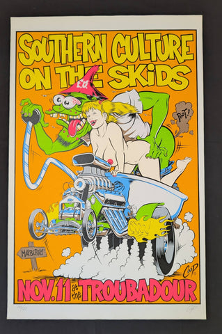 SOUTHERN CULTURE ON THE SKIDS CONCERT POSTER