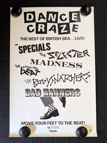 DANCE CRAZE RECORD POSTER