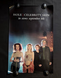HOLE CELEBRITY SKIN 2 SIDED RECORD RELEASE  POSTER