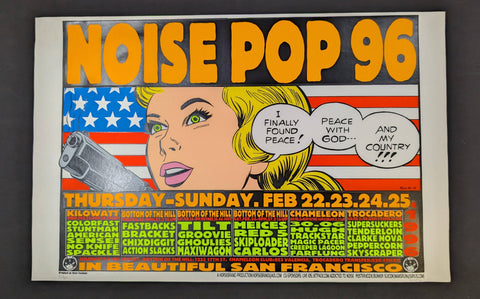 NOISE POP 96  POSTER