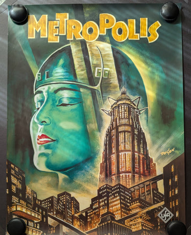 METROPOLIS MARIA ART PRINT   poster