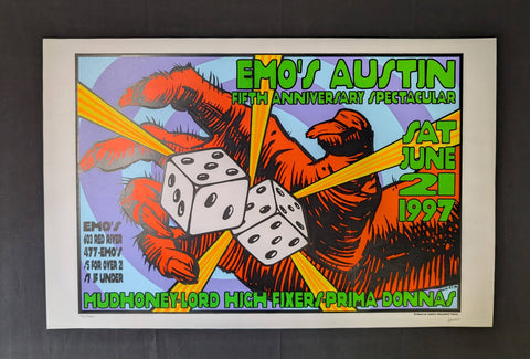 MUDHONEY LORD HIGH FIXERS  CONCERT POSTER