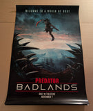 PREDATOR BADLANDS DOUBLE SIDED  ORIGINAL MOVIE POSTER